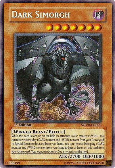 Dark Simorgh [SOVR-EN092] Secret Rare | Gam3 Escape