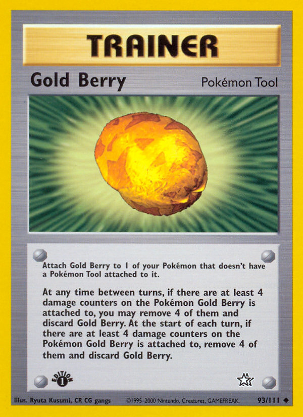 Gold Berry (93/111) [Neo Genesis 1st Edition] | Gam3 Escape