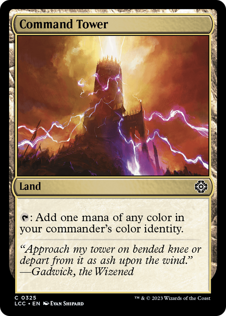 Command Tower [The Lost Caverns of Ixalan Commander] | Gam3 Escape