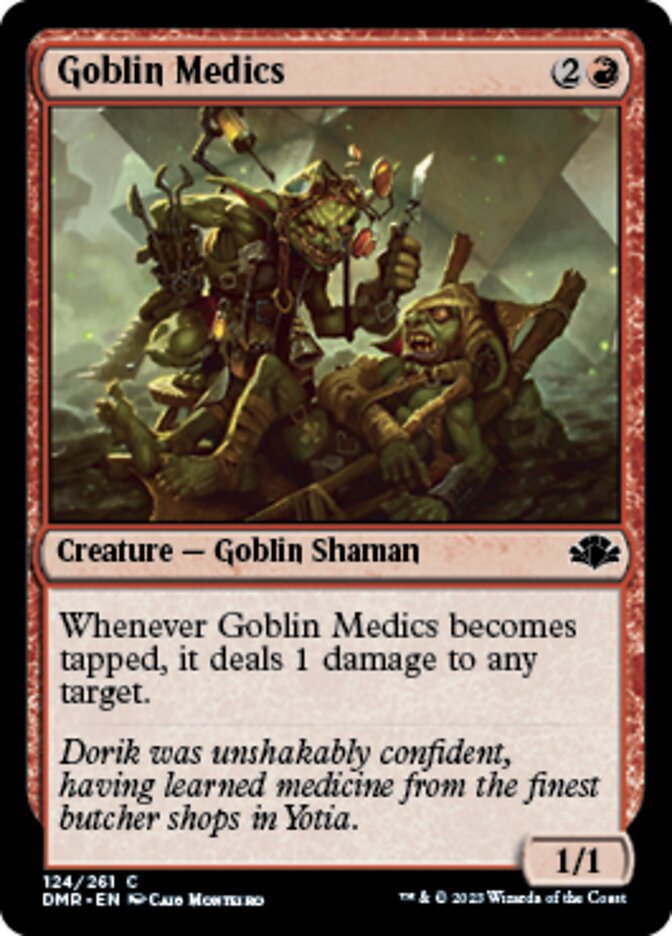 Goblin Medics [Dominaria Remastered] | Gam3 Escape