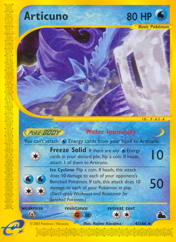 Articuno (4/144) [Skyridge] | Gam3 Escape