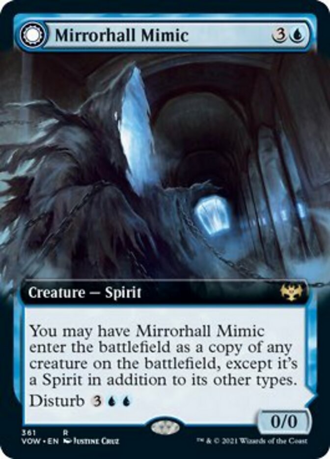 Mirrorhall Mimic // Ghastly Mimicry (Extended) [Innistrad: Crimson Vow] | Gam3 Escape