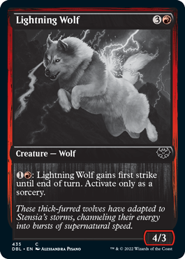 Lightning Wolf [Innistrad: Double Feature] | Gam3 Escape