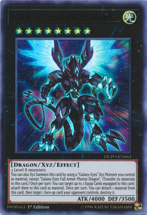 Galaxy-Eyes Full Armor Photon Dragon [DUPO-EN063] Ultra Rare | Gam3 Escape