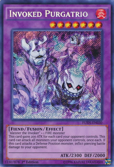 Invoked Purgatrio [FUEN-EN030] Secret Rare | Gam3 Escape