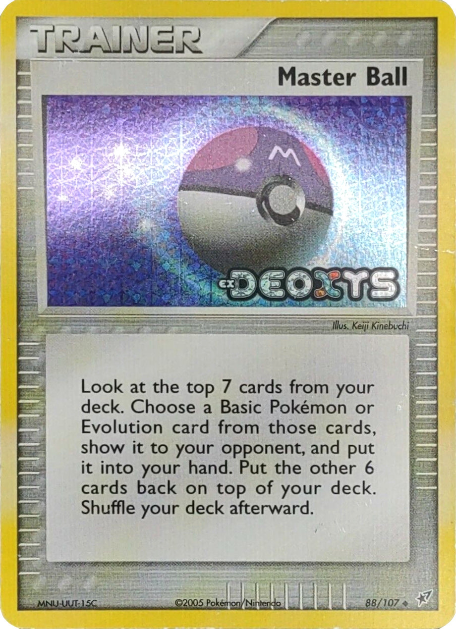 Master Ball (88/107) (Stamped) [EX: Deoxys] | Gam3 Escape