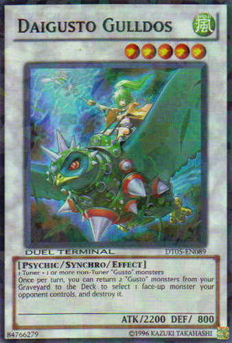 Daigusto Gulldos [DT05-EN089] Super Rare | Gam3 Escape