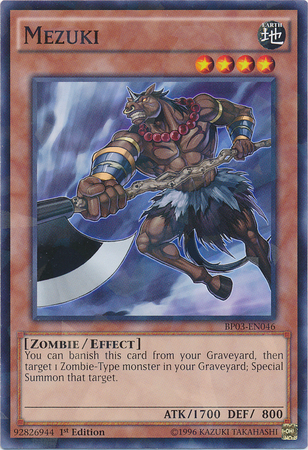 Mezuki (Shatterfoil) [BP03-EN046] Rare | Gam3 Escape