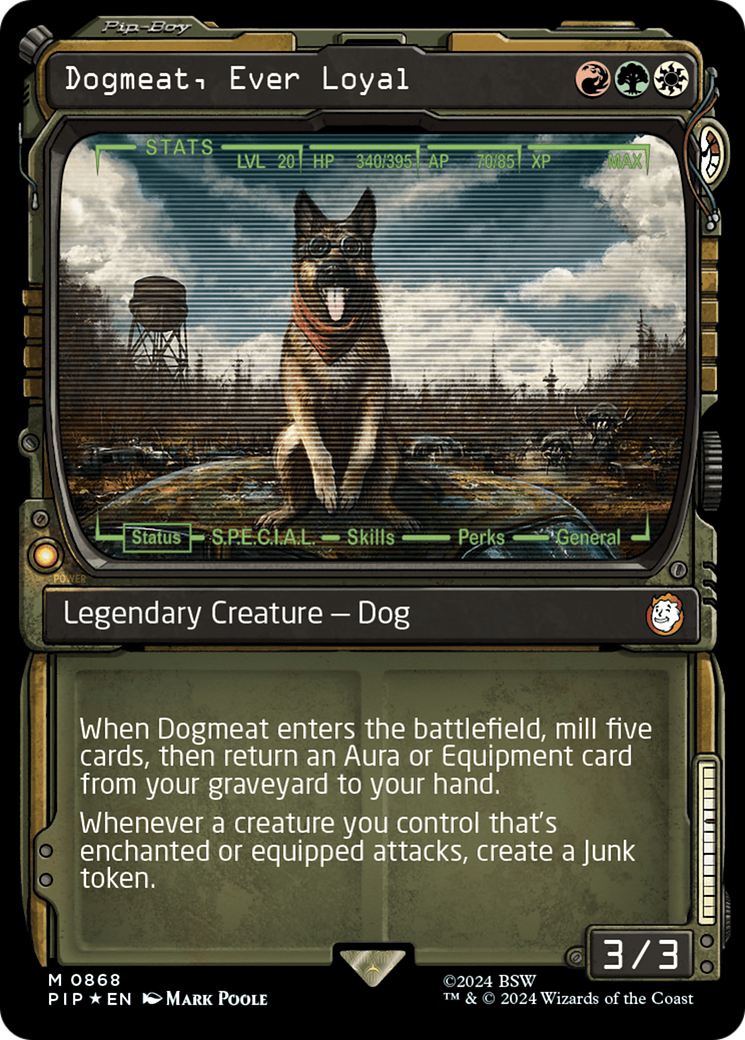 Dogmeat, Ever Loyal (Showcase) (Surge Foil) [Fallout] | Gam3 Escape