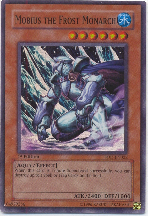 Mobius the Frost Monarch [SOD-EN022] Super Rare | Gam3 Escape