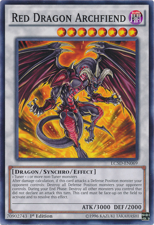 Red Dragon Archfiend [LC5D-EN069] Common | Gam3 Escape