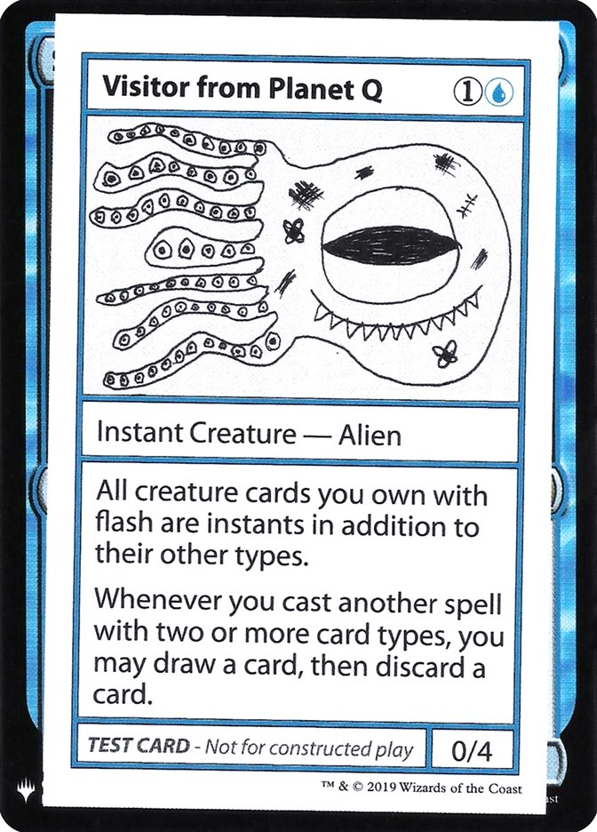 Visitor from Planet Q [Mystery Booster Playtest Cards] | Gam3 Escape