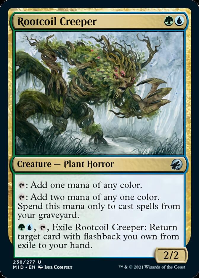 Rootcoil Creeper [Innistrad: Midnight Hunt] | Gam3 Escape