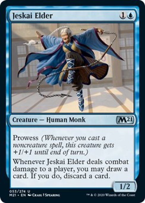 Jeskai Elder [Core Set 2021] | Gam3 Escape