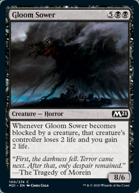 Gloom Sower [Core Set 2021] | Gam3 Escape