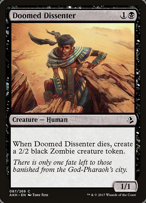 Doomed Dissenter [Amonkhet] | Gam3 Escape