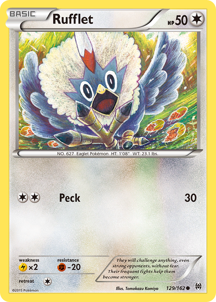 Rufflet (129/162) [XY: BREAKthrough] | Gam3 Escape