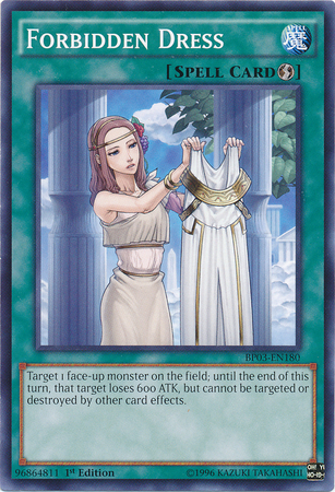 Forbidden Dress [BP03-EN180] Common | Gam3 Escape