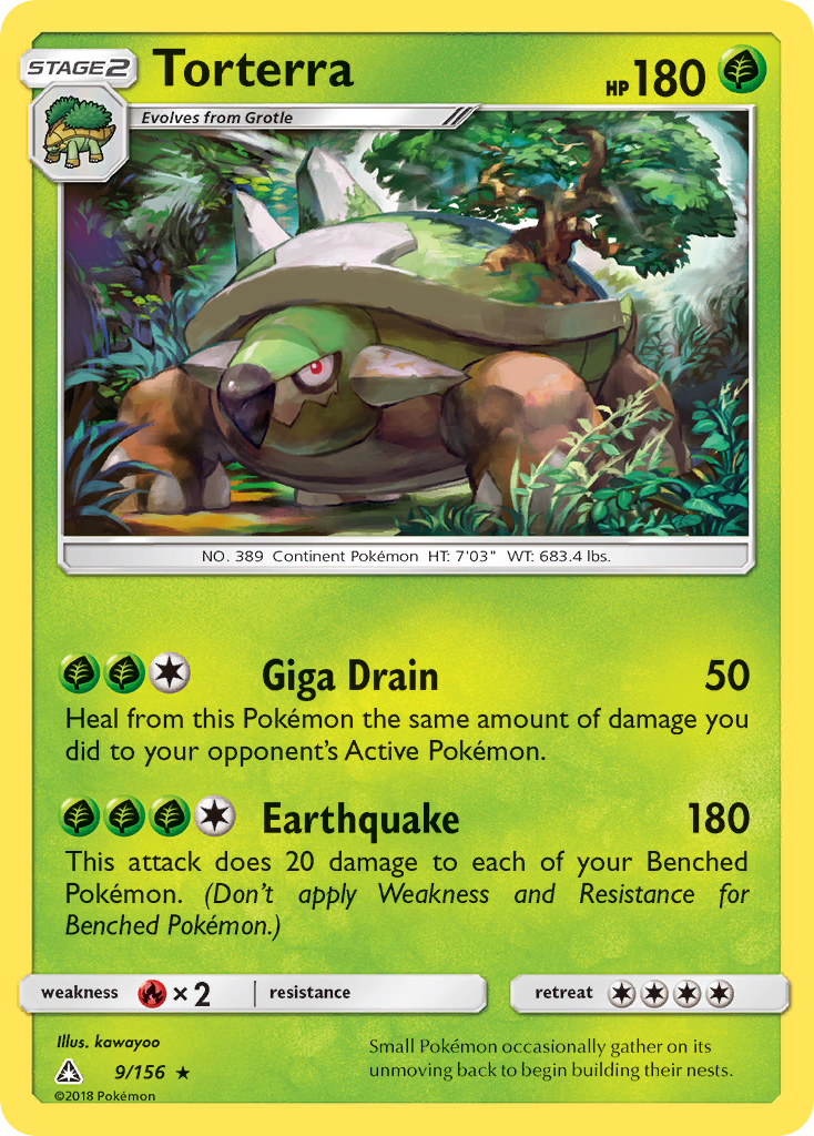 Torterra (9/156) [Sun & Moon: Ultra Prism] | Gam3 Escape