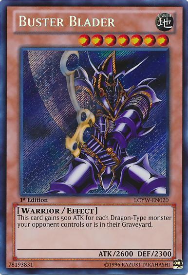 Buster Blader [LCYW-EN020] Secret Rare | Gam3 Escape