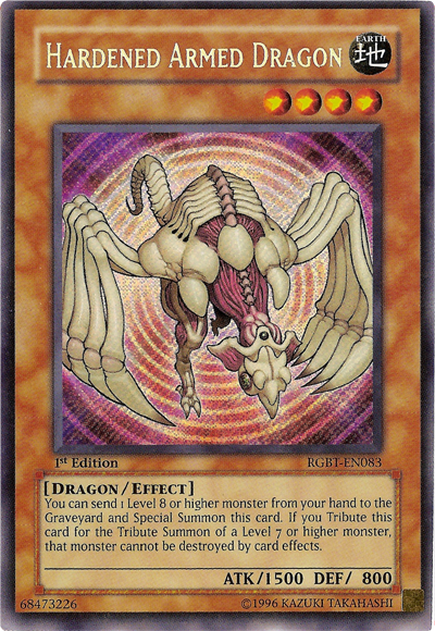 Hardened Armed Dragon [RGBT-EN083] Secret Rare | Gam3 Escape