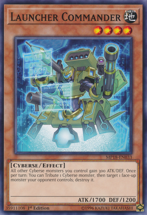 Launcher Commander [MP18-EN033] Common | Gam3 Escape