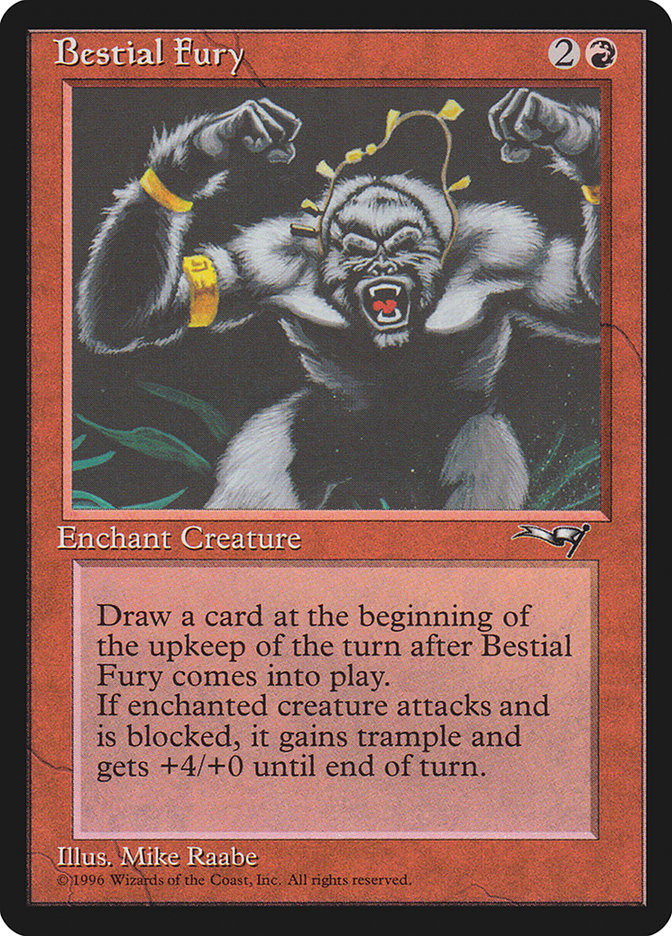 Bestial Fury (Fists Raised) [Alliances] | Gam3 Escape