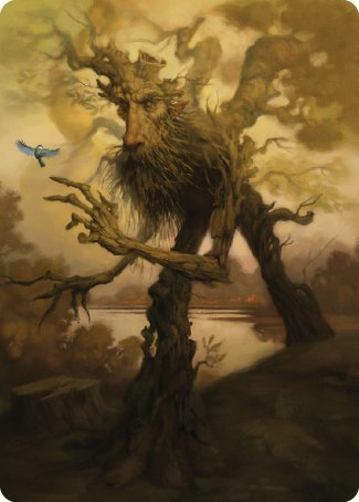 Treefolk Token Art Card [The Lord of the Rings: Tales of Middle-earth Art Series] | Gam3 Escape