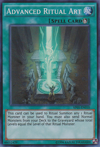 Advanced Ritual Art [AP05-EN010] Super Rare | Gam3 Escape