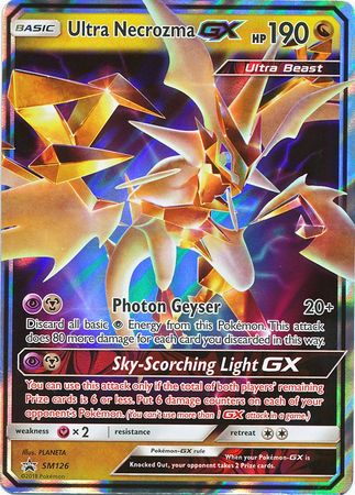 Ultra Necrozma GX (SM126) (Jumbo Card) [Sun & Moon: Black Star Promos] | Gam3 Escape