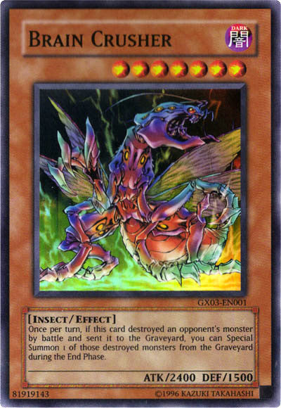 Brain Crusher [GX03-EN001] Super Rare | Gam3 Escape