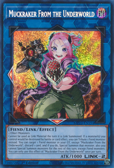 Muckraker From the Underworld [MP23-EN194] Prismatic Secret Rare | Gam3 Escape