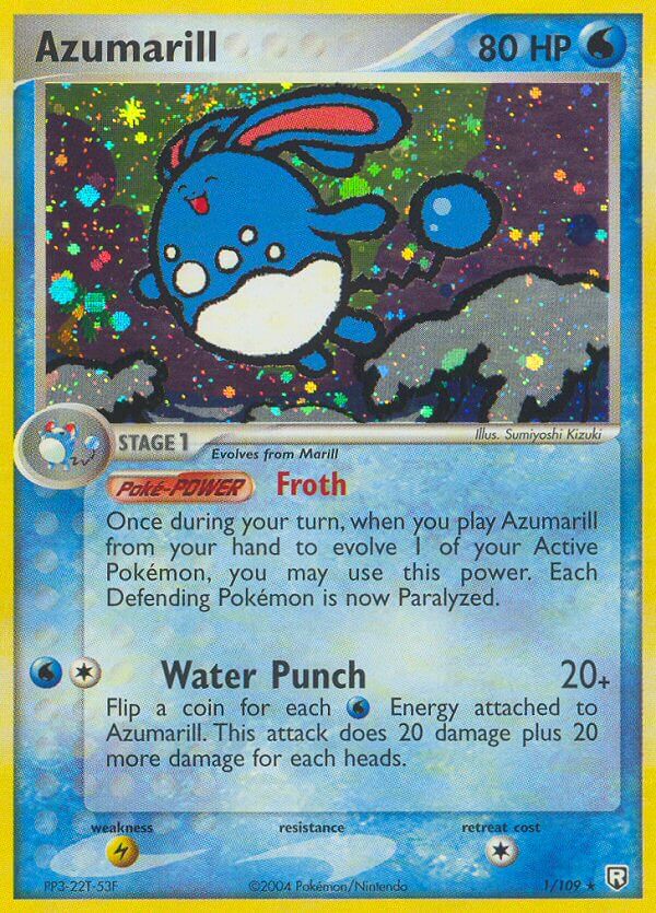 Azumarill (1/109) (Theme Deck Exclusive) [EX: Team Rocket Returns] | Gam3 Escape