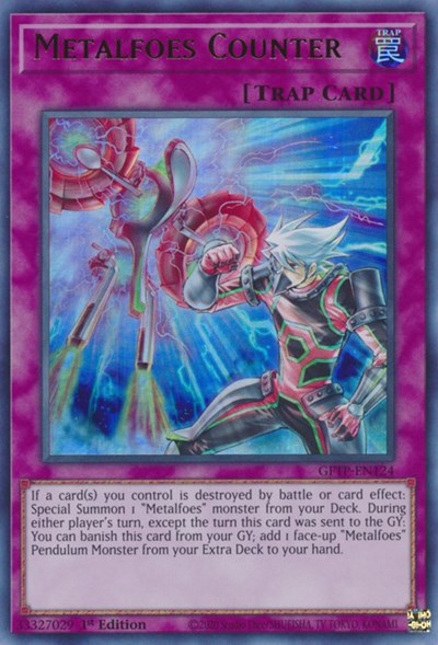 Metalfoes Counter [GFTP-EN124] Ultra rare | Gam3 Escape