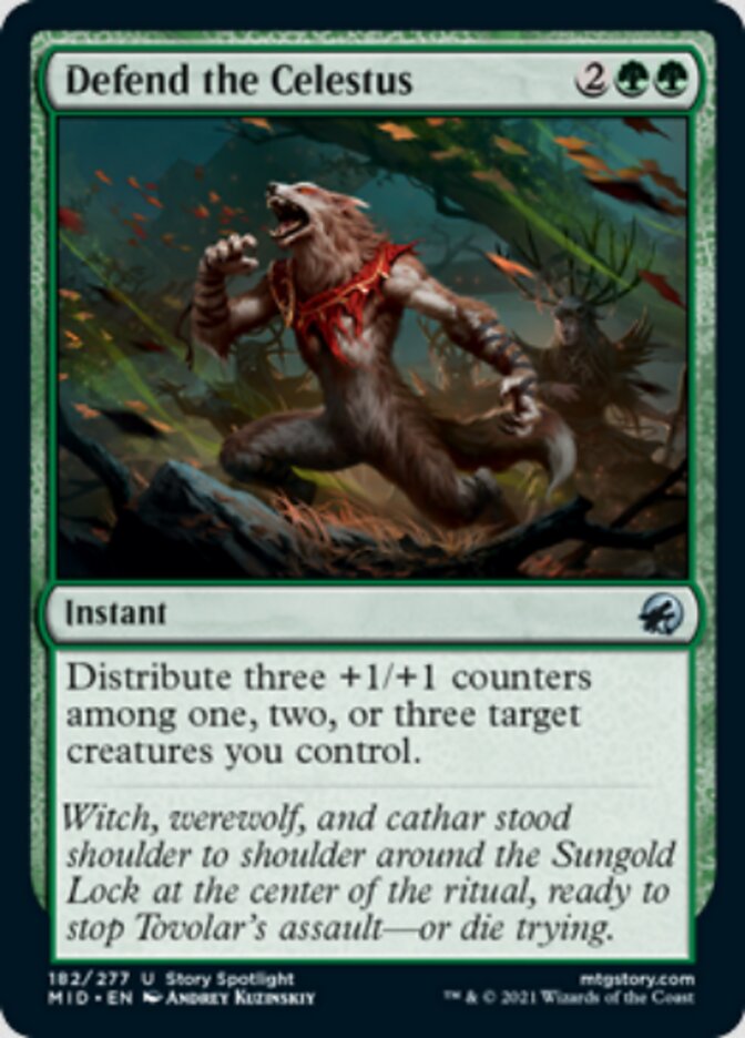 Defend the Celestus [Innistrad: Midnight Hunt] | Gam3 Escape