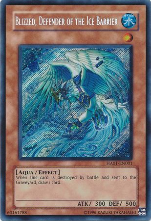 Blizzed, Defender of the Ice Barrier [HA01-EN001] Secret Rare | Gam3 Escape