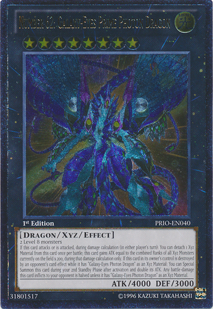 Number 62: Galaxy-Eyes Prime Photon Dragon (UTR) [PRIO-EN040] Ultimate Rare | Gam3 Escape