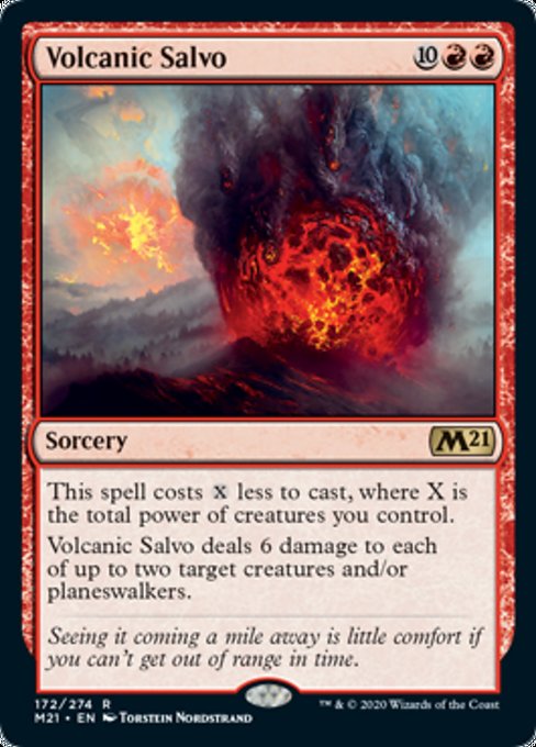 Volcanic Salvo [Core Set 2021] | Gam3 Escape