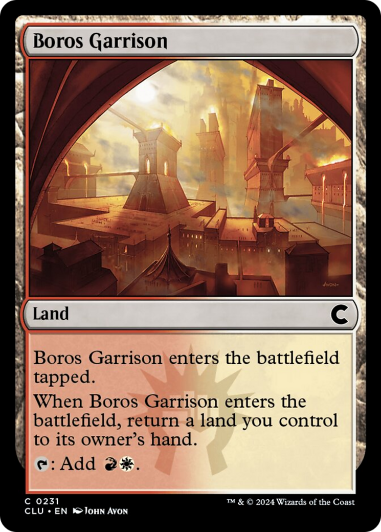 Boros Garrison [Ravnica: Clue Edition] | Gam3 Escape