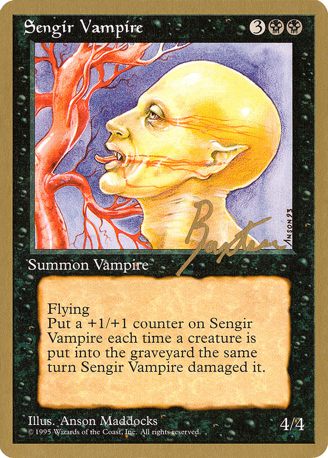 Sengir Vampire (George Baxter) [Pro Tour Collector Set] | Gam3 Escape