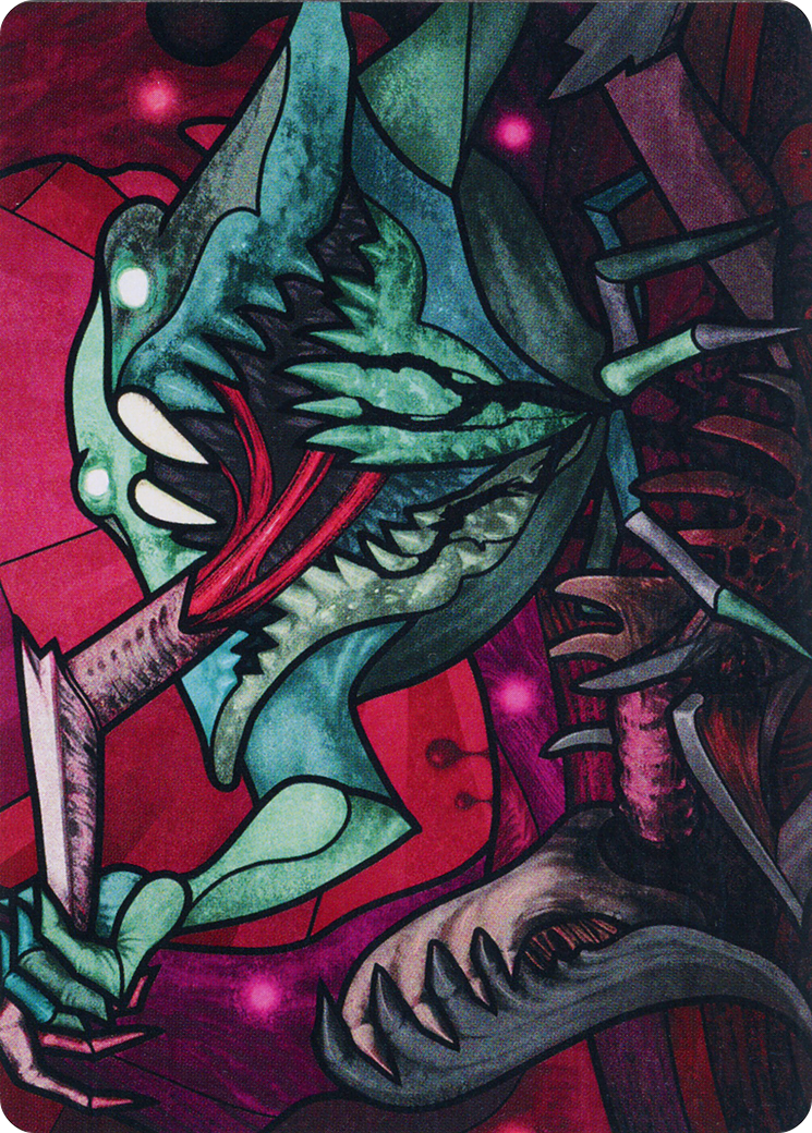 Yargle, Glutton of Urborg Art Card [March of the Machine Art Series] | Gam3 Escape