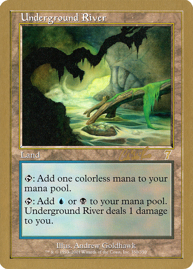 Underground River (Carlos Romao) [World Championship Decks 2002] | Gam3 Escape