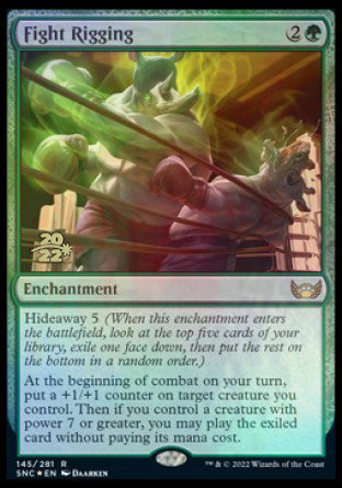 Fight Rigging [Streets of New Capenna Prerelease Promos] | Gam3 Escape
