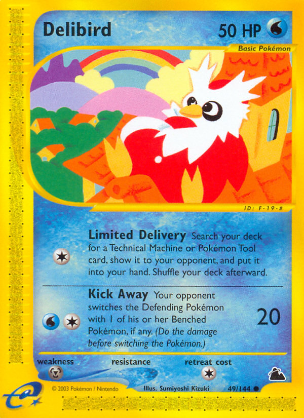 Delibird (49/144) [Skyridge] | Gam3 Escape