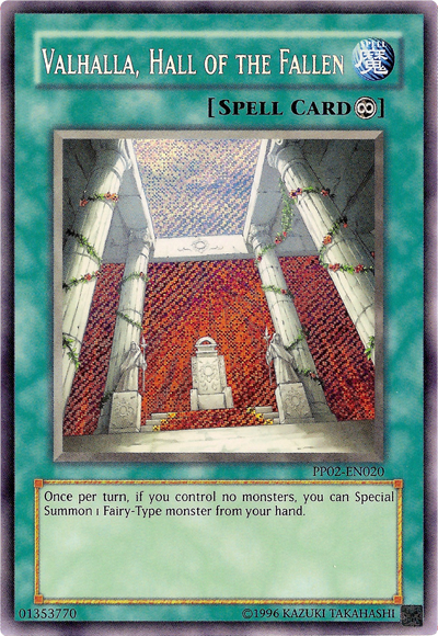 Valhalla, Hall of the Fallen [PP02-EN020] Secret Rare | Gam3 Escape