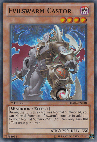 Evilswarm Castor [HA07-EN048] Super Rare | Gam3 Escape