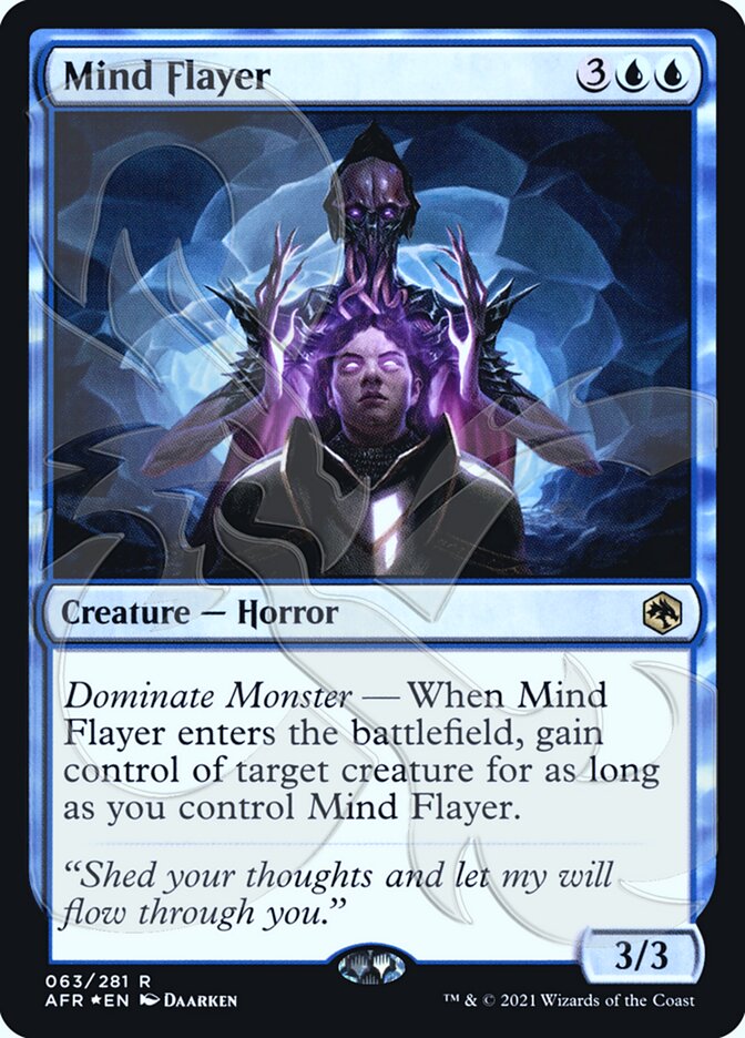 Mind Flayer (Ampersand Promo) [Dungeons & Dragons: Adventures in the Forgotten Realms Promos] | Gam3 Escape