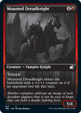 Mounted Dreadknight [Innistrad: Double Feature] | Gam3 Escape