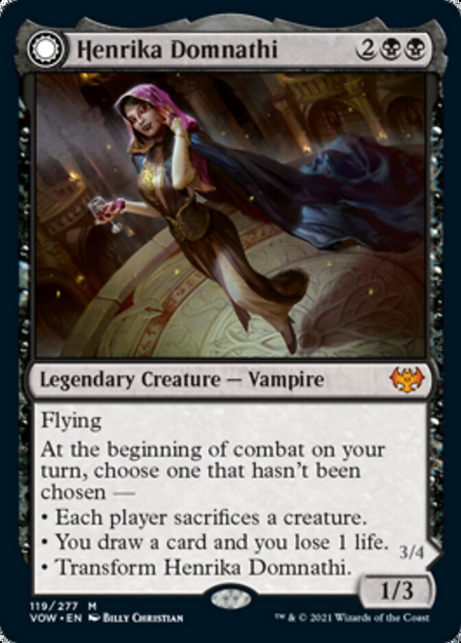 Henrika Domnathi // Henrika, Infernal Seer [Innistrad: Crimson Vow] | Gam3 Escape