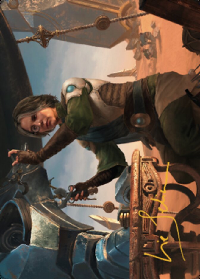 Tocasia, Dig Site Mentor Art Card (Gold-Stamped Signature) [The Brothers' War Art Series] | Gam3 Escape